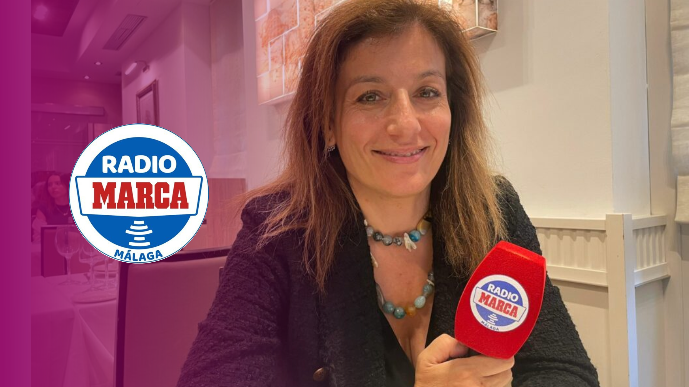 Olga Guerrero entrevistada por Radio Marca Málaga